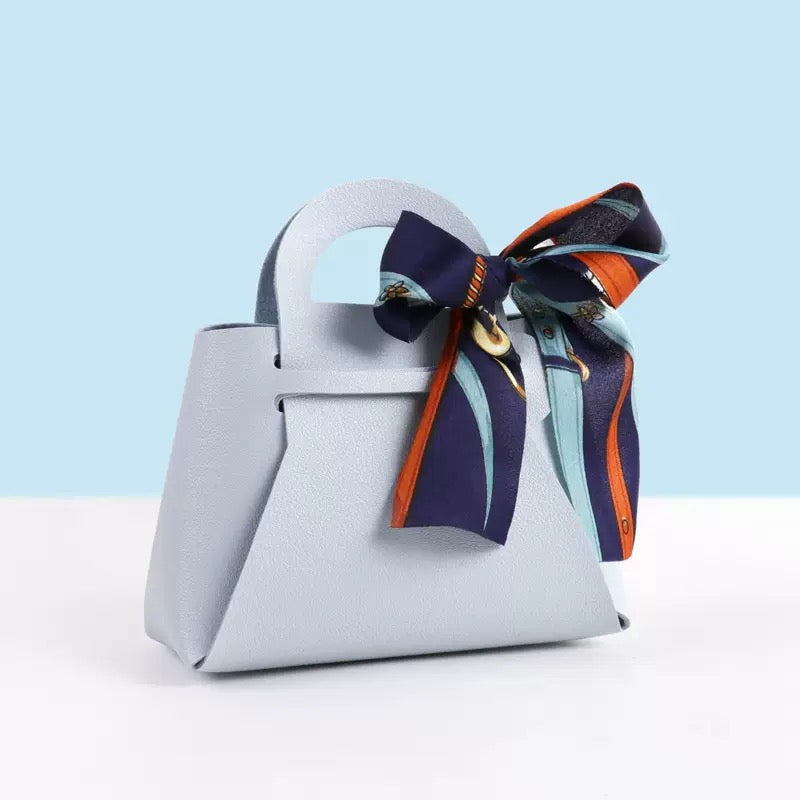 Mini ceremony packaging Handbag with Silk Scarf