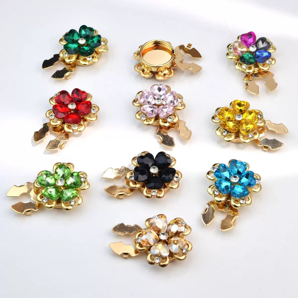 shirt cufflinks button cover collar button diamond
