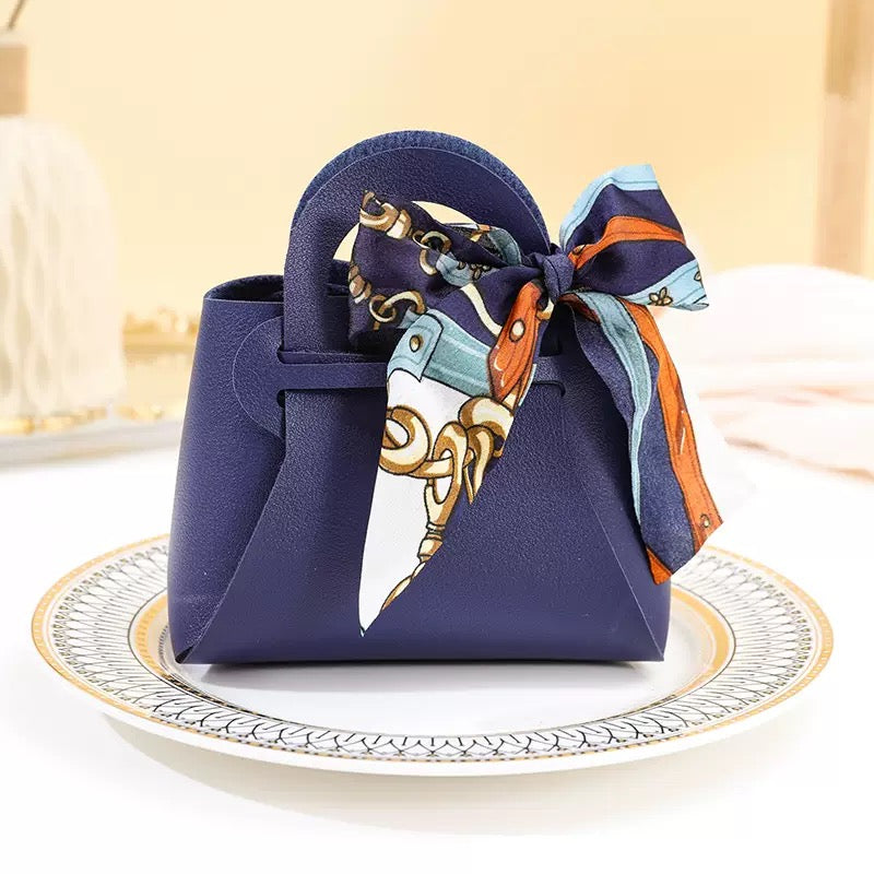 Mini ceremony packaging Handbag with Silk Scarf