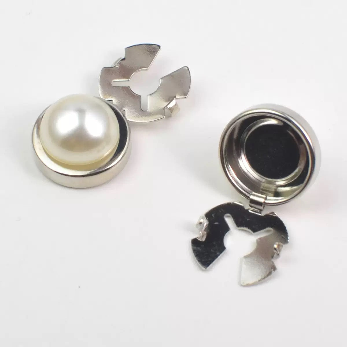 Pearl Snap Buttons – Silver & Gold